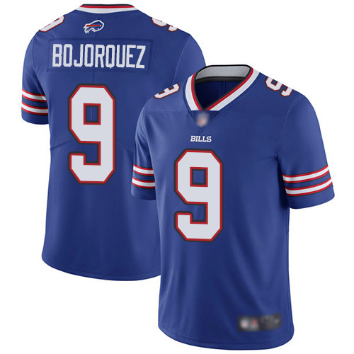 Men Buffalo Bills #9 Corey Bojorquez Royal Blue Team Color Vapor Untouchable Limited Player NFL Jersey